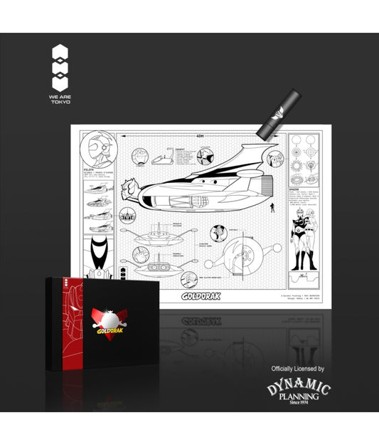 Grendizer Robot - "Print UV" - A4 Spazer