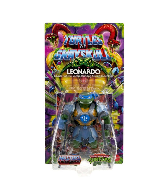 Origins Figurine - MOTU X TMNT - Turtles of Grayskull - Leonardo