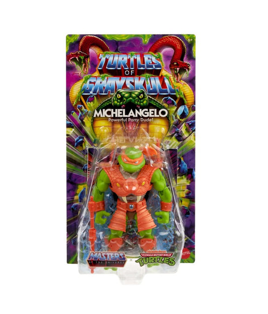 Origins Figurine - MOTU X TMNT - Turtles of Grayskull - Michelangelo
