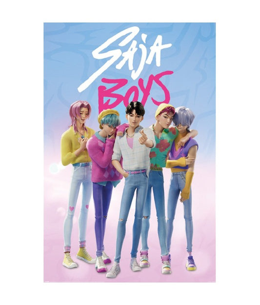 Poster - Rolled and shrink-wrapped - KPop Demon Hunters - Saja Boys