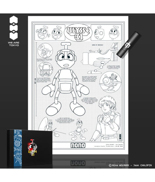 ArtPrint UV ULYSSE 31 : Nono