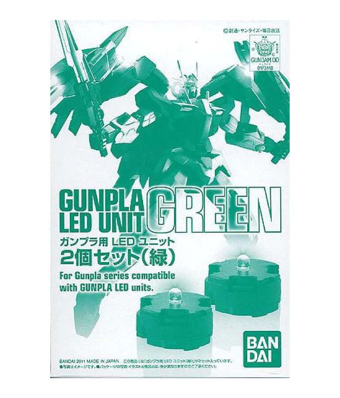 Gunpla LED Unit Green (2-Piece Set)