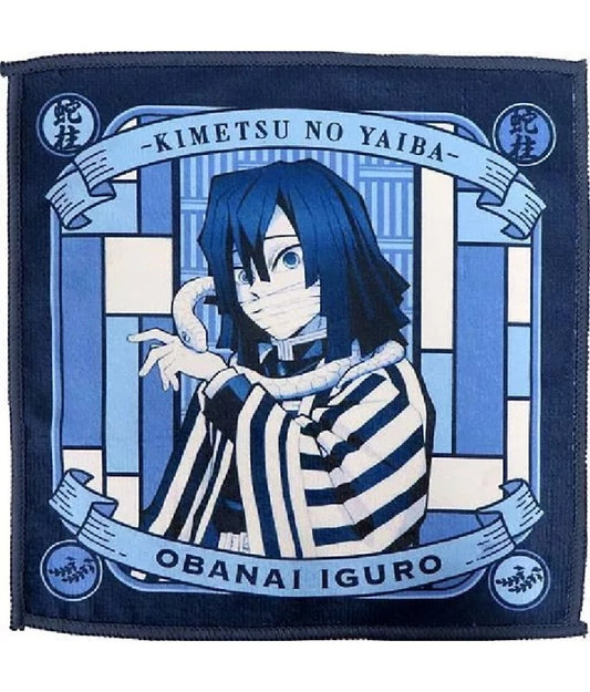 Towel - Ichibansho - Demon Slayer - The City where Demons Dwell - E - Iguro Obanai