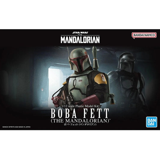 Star Wars Plastic Model: The Mandalorian - Boba Fett 1/12 [Bandai Spirits]