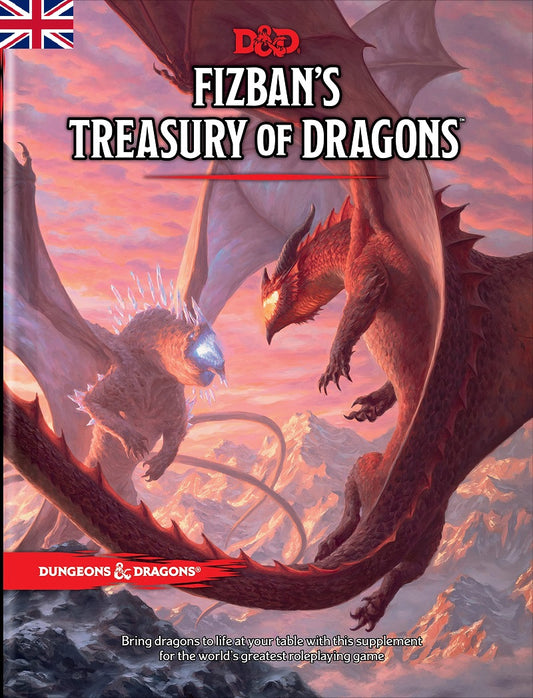 Book - role-playing game - Dungeons & Dragons - Fizban's Treasury of Dragons