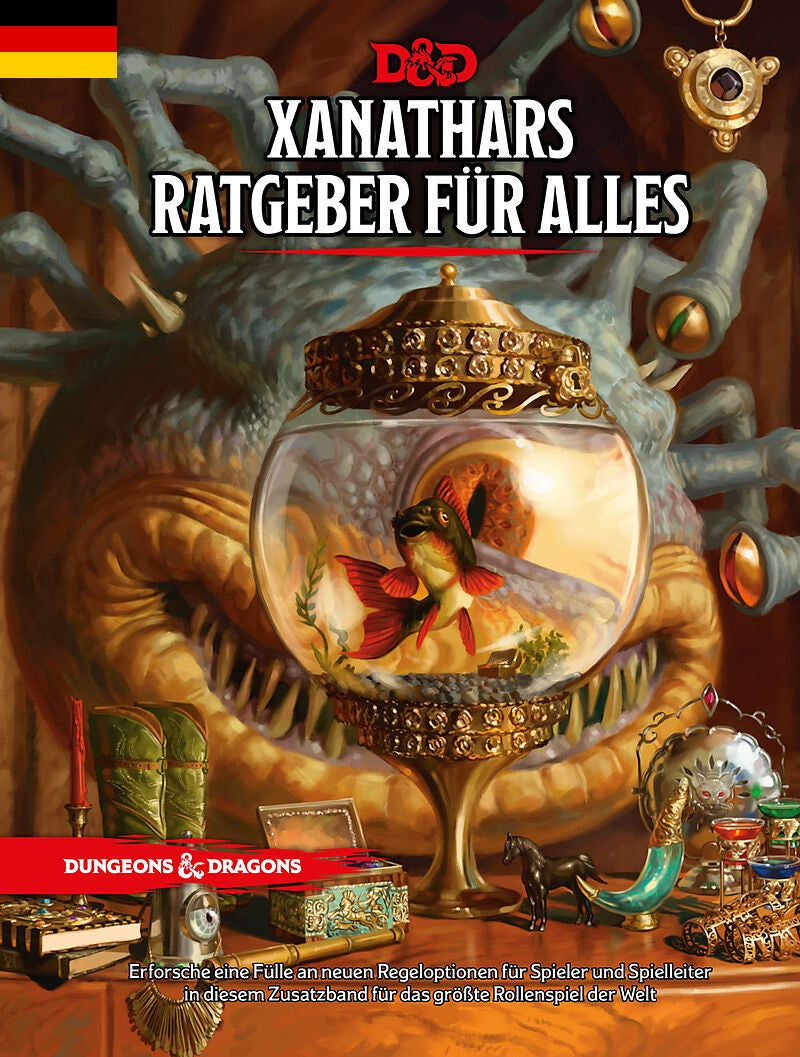 Book - role-playing game - Dungeons & Dragons - Xanathar's Guide to Everything