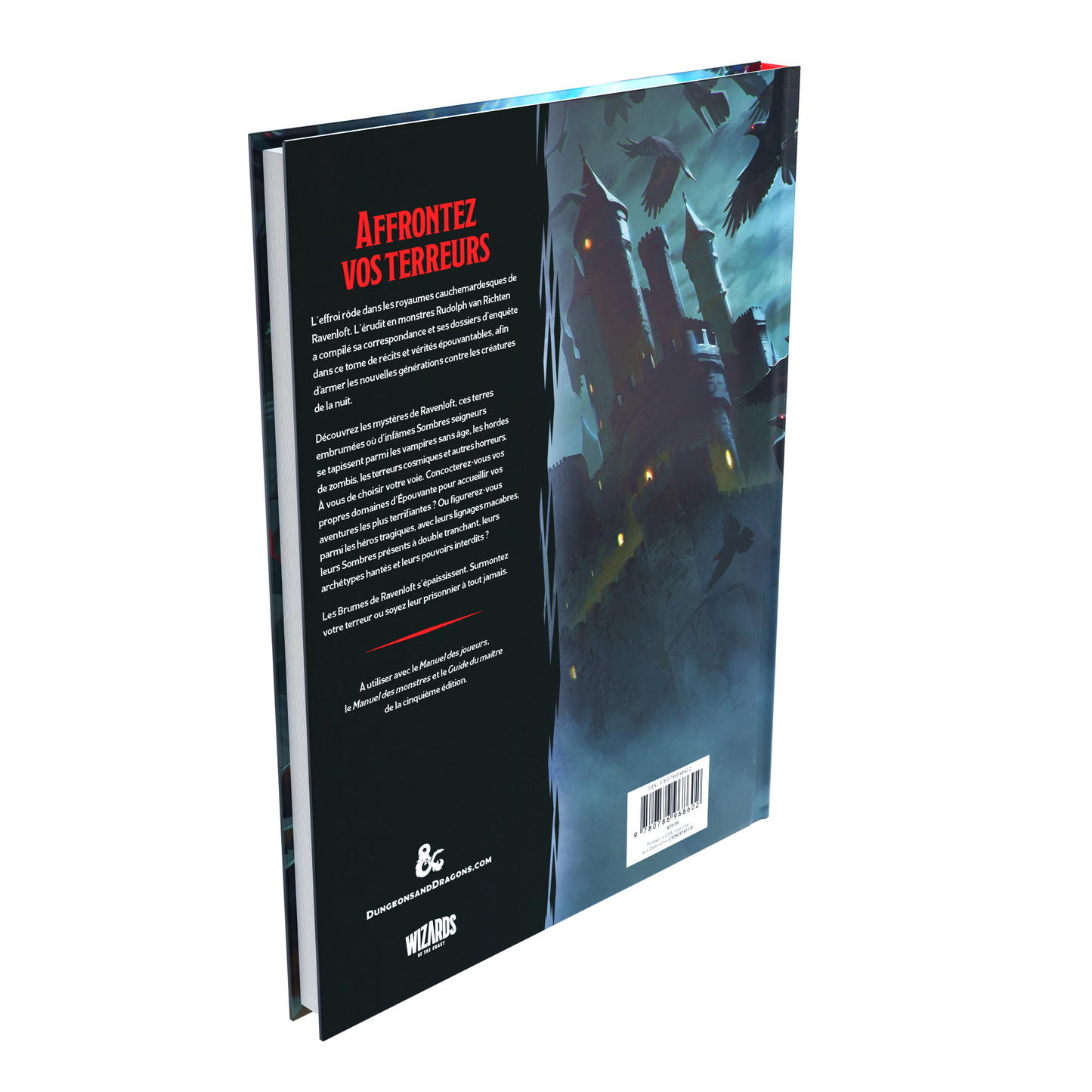 Book - role-playing game - Dungeons & Dragons - Guide To Ravenloft