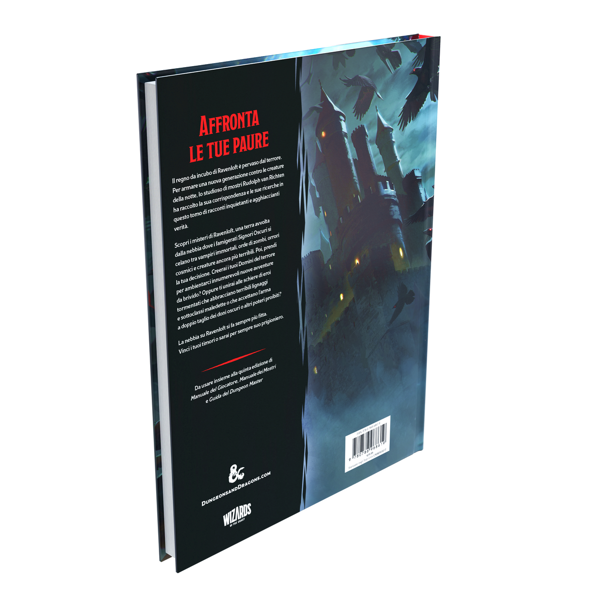 Book - role-playing game - Dungeons & Dragons - Guide To Ravenloft