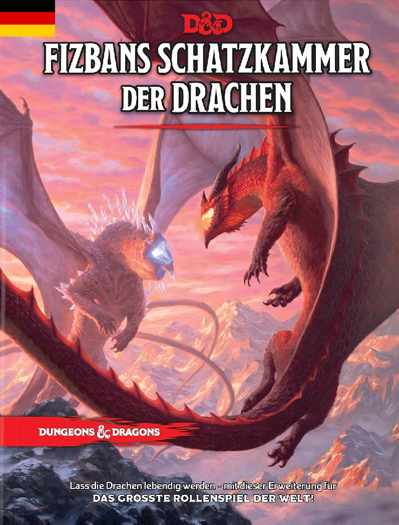 Book - role-playing game - Dungeons & Dragons - Fizban's Treasury of Dragons
