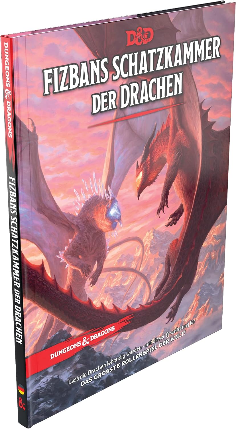 Book - role-playing game - Dungeons & Dragons - Fizban's Treasury of Dragons