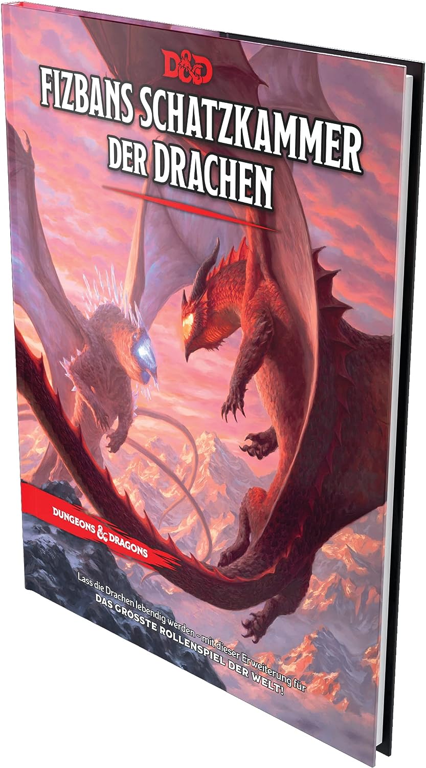 Book - role-playing game - Dungeons & Dragons - Fizban's Treasury of Dragons