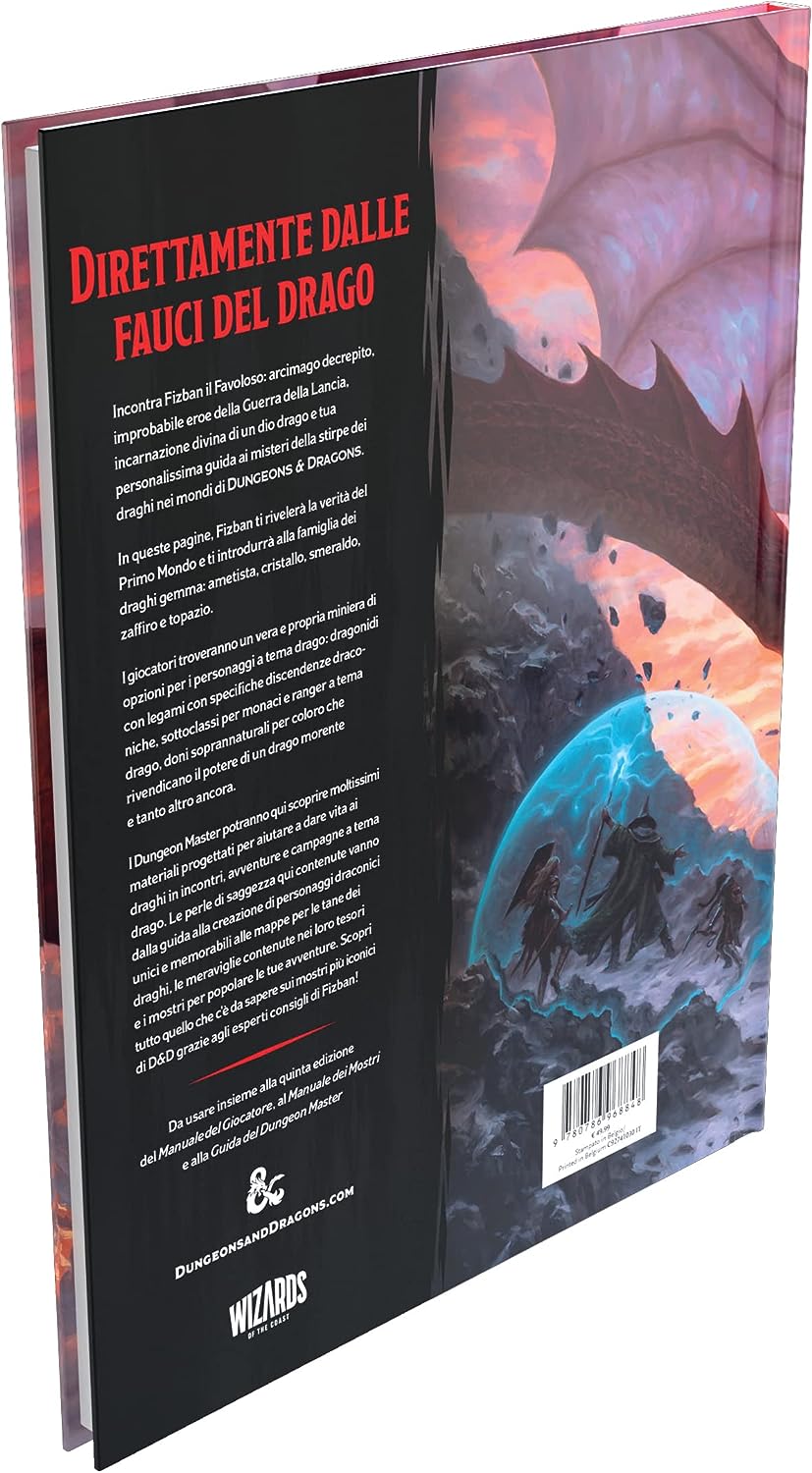 Book - role-playing game - Dungeons & Dragons - Fizban's Treasury of Dragons