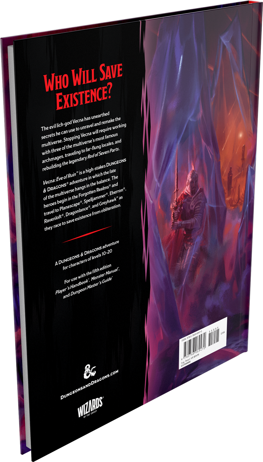 Book - role-playing game - Dungeons & Dragons - Eve of Ruin