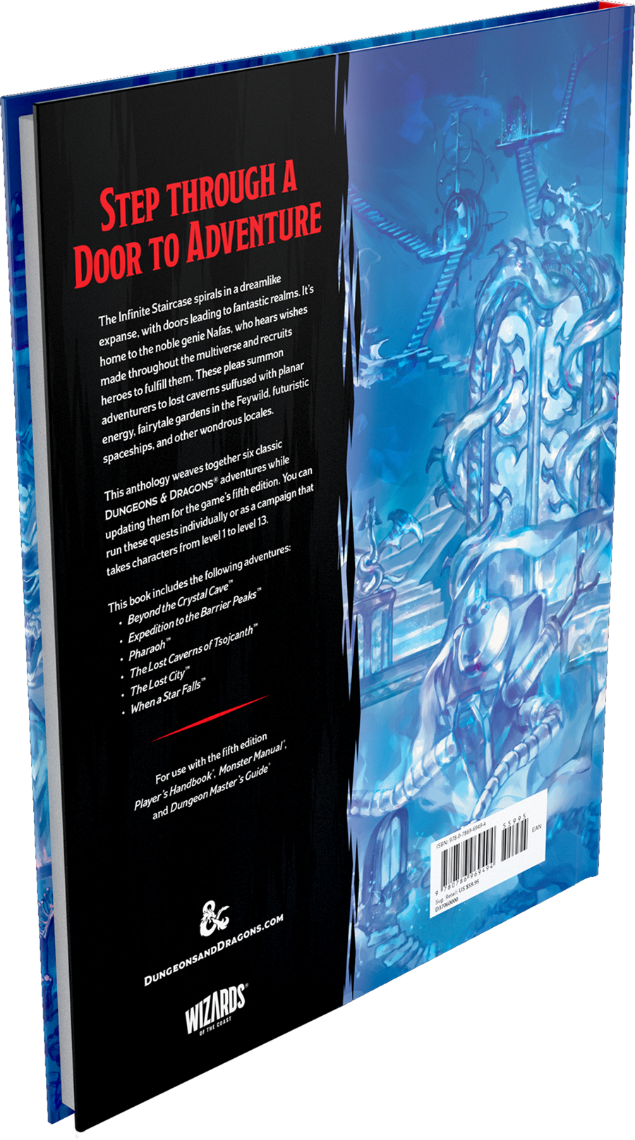 Book - role-playing game - Dungeons & Dragons - Quests from the Infinite Staircase