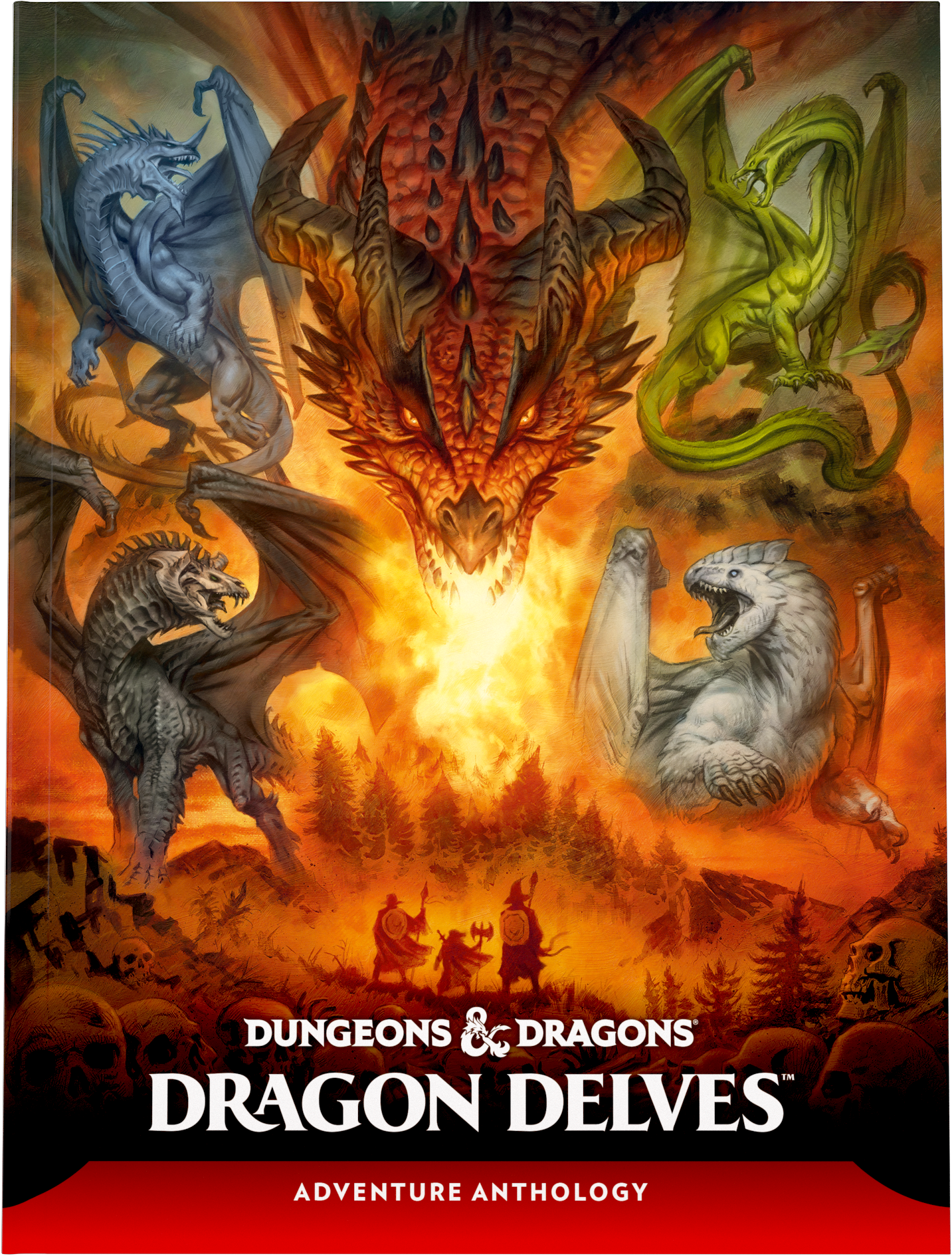 Book - role-playing game - Dungeons & Dragons - Dragon Delves : An Adventure Anthology Dragon