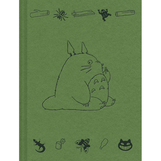 Notebook - My Neighbor Totoro - Grey Totoro - Green