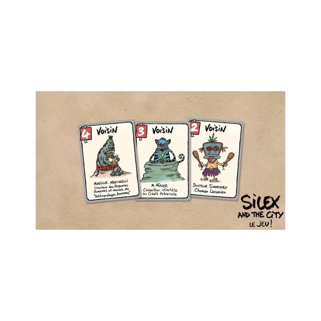 Card game - Silex and the city