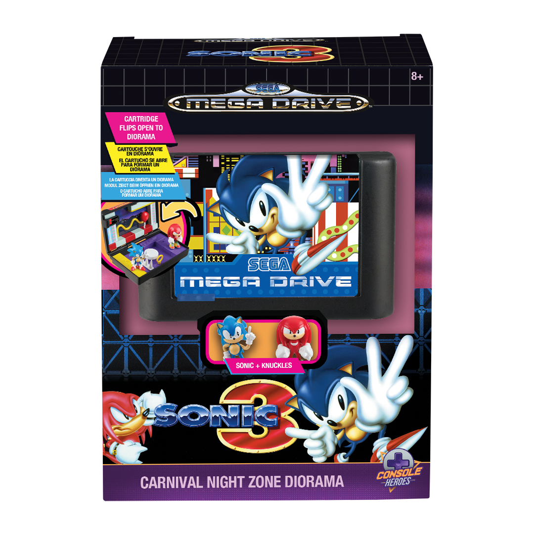 Display - Consoles Stars - Sonic the Hedgehog - Cartouche - Sonic 3 - Mega Drive