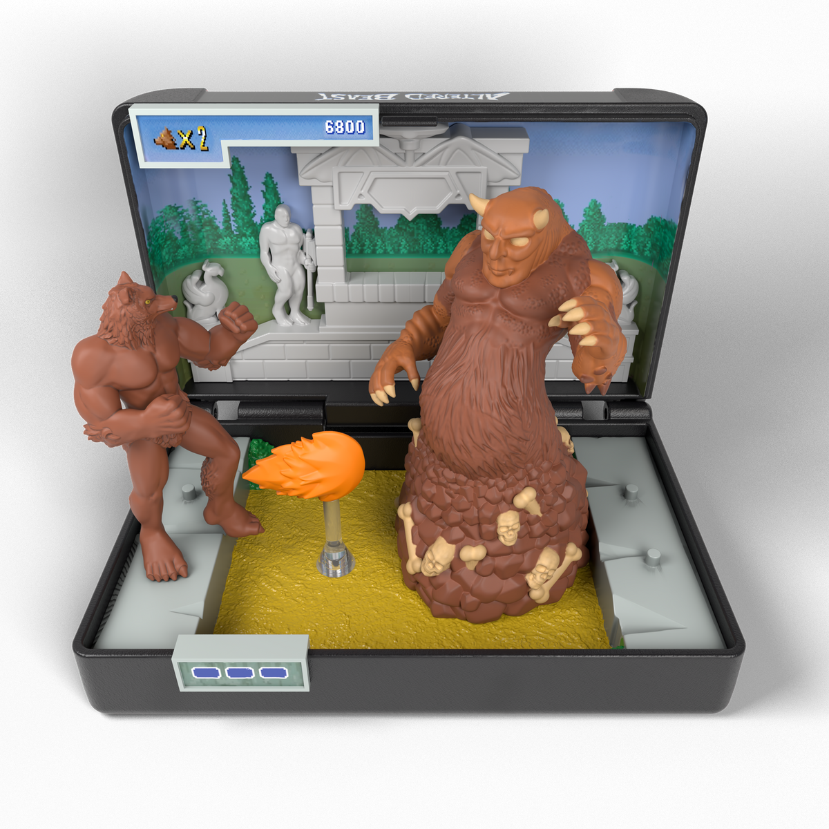 Display - Consoles Stars - Altered Beast - Cartouche - Altered Beast - Mega Drive