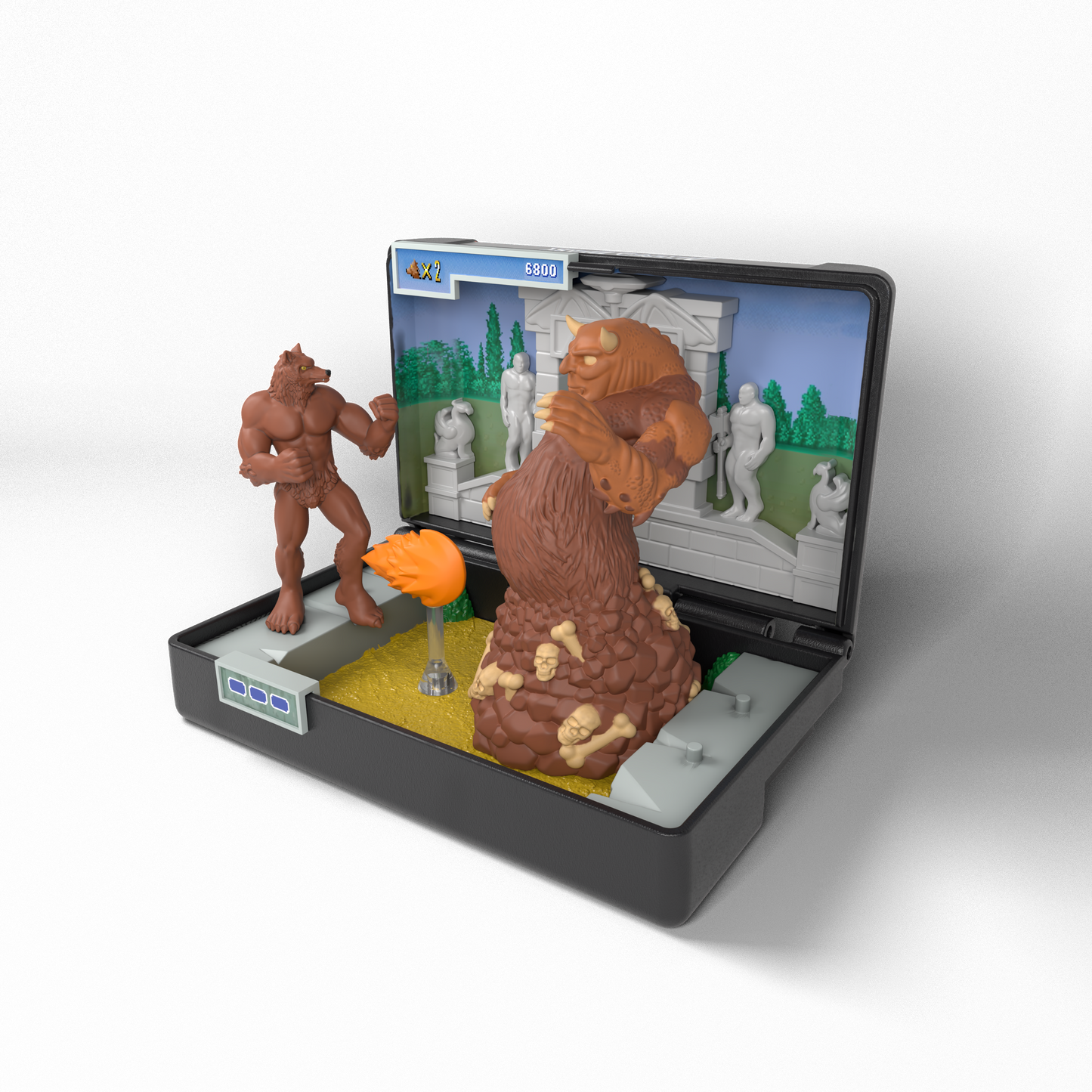 Display - Consoles Stars - Altered Beast - Cartouche - Altered Beast - Mega Drive
