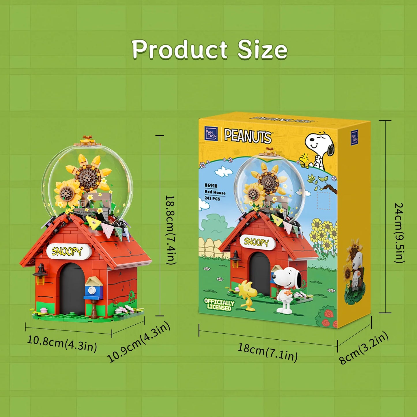 Pantasy x Snoopy Red House 86918