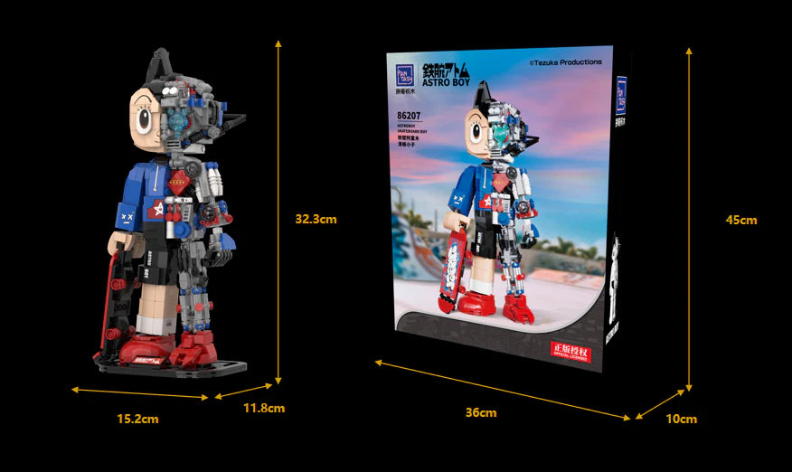 Astro Boy Pantasy 86207 The Skateboard Boy 32cm