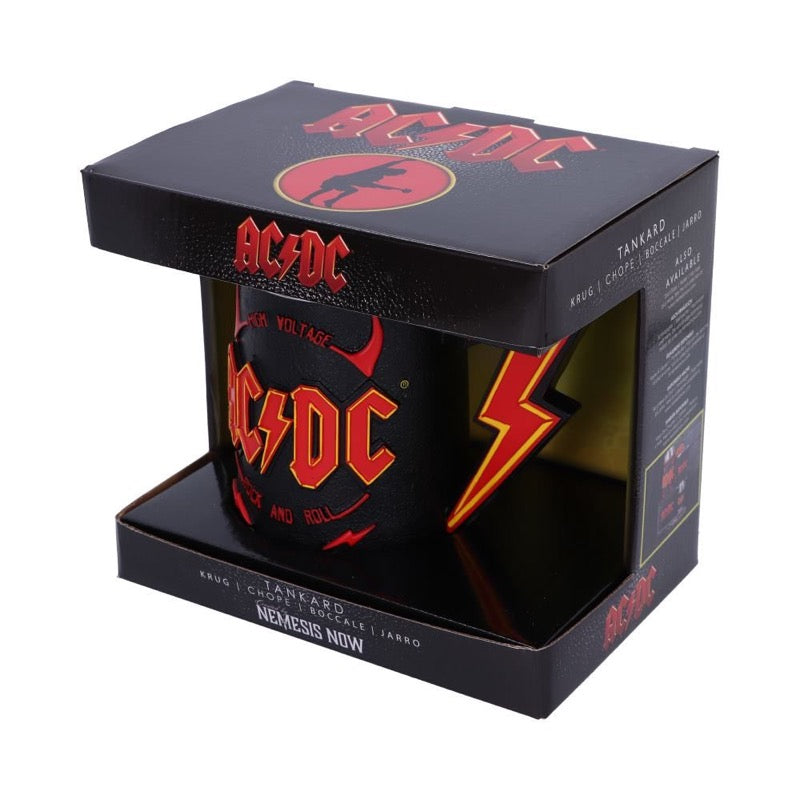 AC/DC Tankard Logo 17Cm