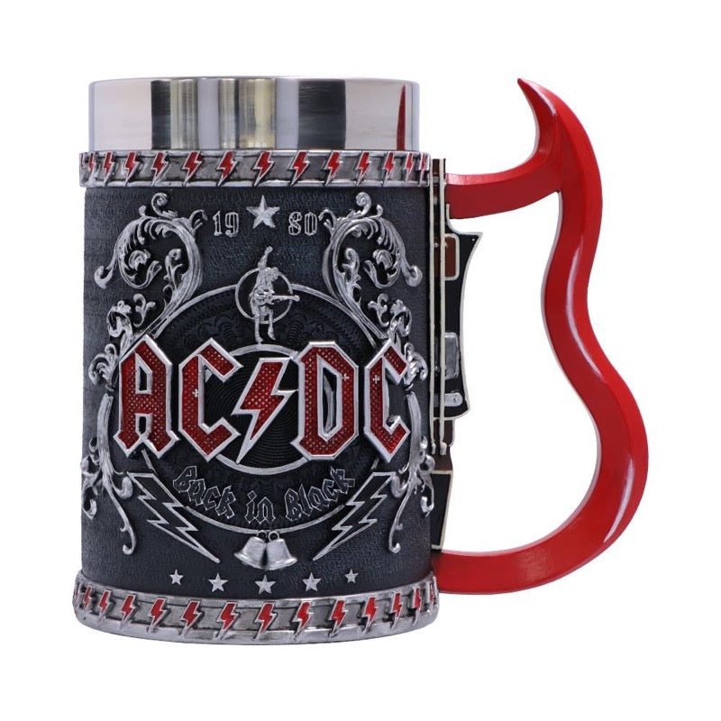 AC/DC Tankard Back In Black 16Cm