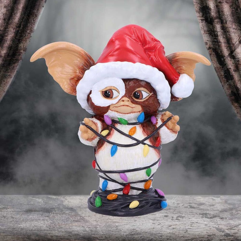 Gremlins Statue Gizmo In Fairy Lights 13Cm