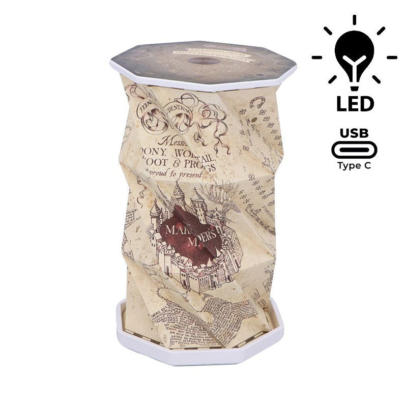 Harry Potter Foldable Lamp Popglow Marauders Map 21Cm