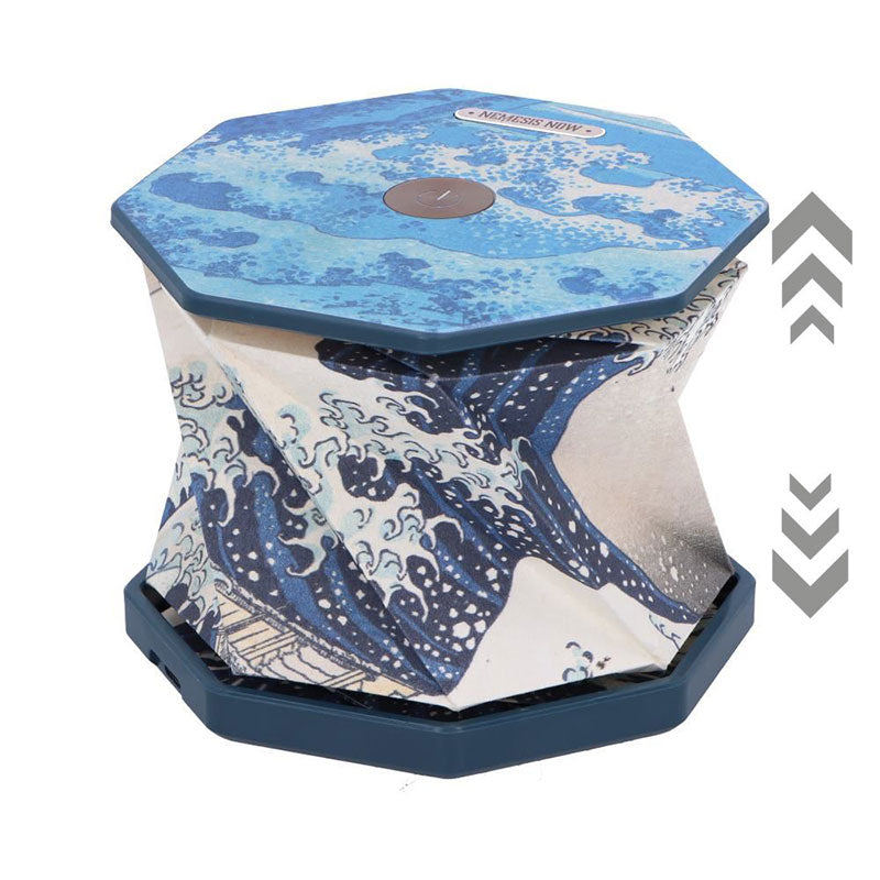 Kanagawa Foldable Lamp Popglow The Great Wave 21Cm