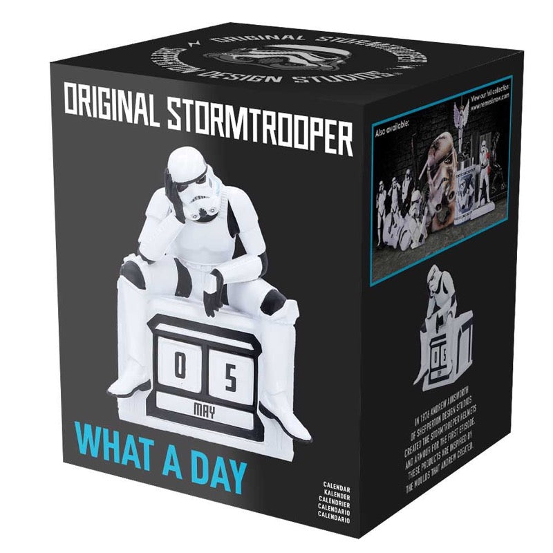 Stormtrooper Perpetual Calendar What A Day 14Cm