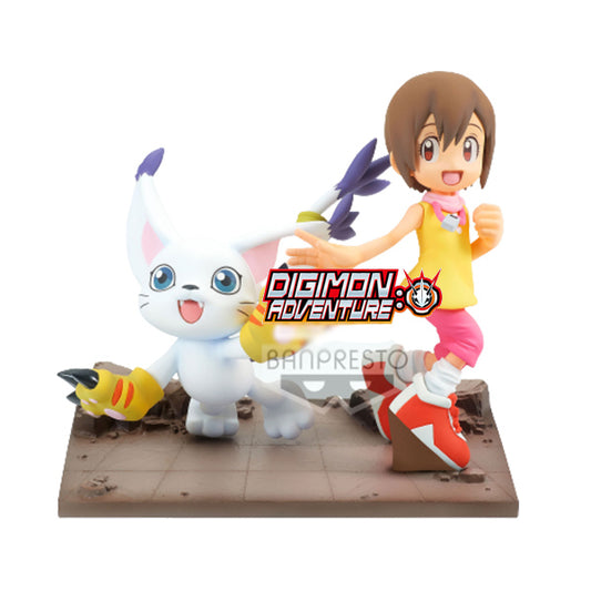 Digimon Adventure DXF Adventure Archives Hikari & Tailmon 12cm