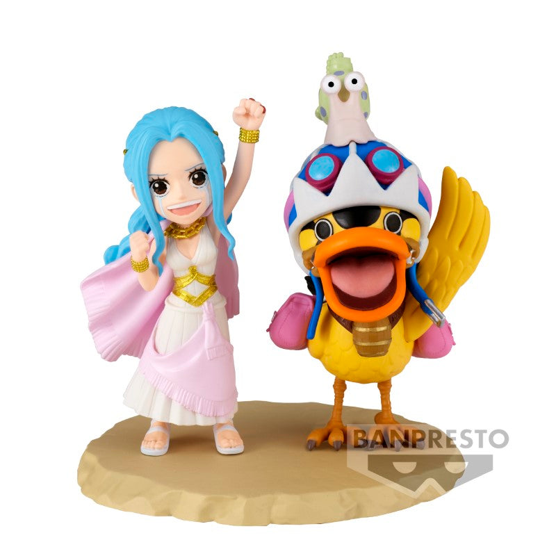 One Piece WCF Log Stories - Nefertari Vivi & Karoo 7cm W118