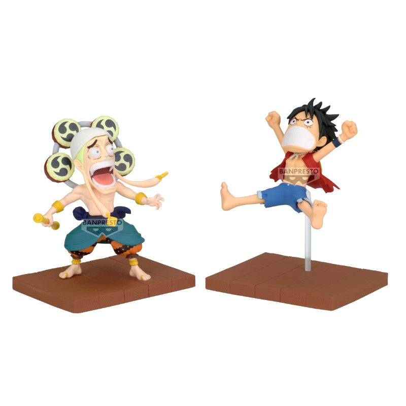 One Piece WCF Log Stories - Monkey D. Luffy & Enel 7cm W121