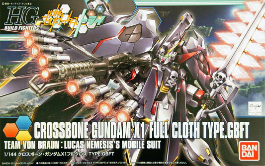 1/144 HGBF Crossbone Gundam X-1 Full Cloth Ver.GBF