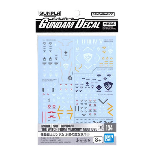 Gundam Decal No.134 Mobile Suit Gundam: The Witch from Mercury 2