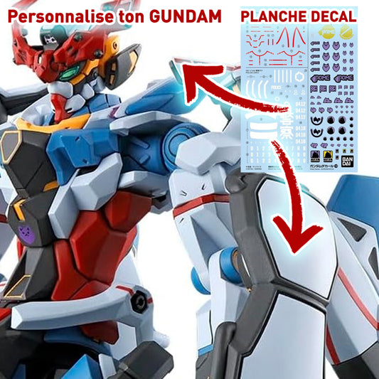 Gundam Decal No.139 Mobile Suit Gundam GQuuuuuuX General Purpose 1