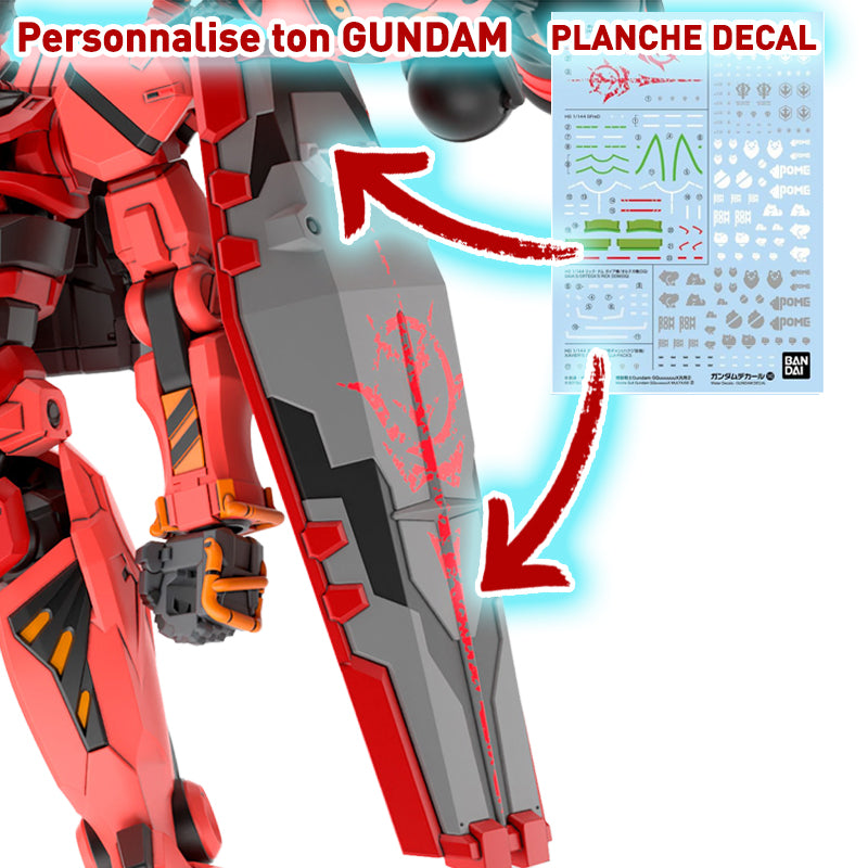 Gundam Decal No.140 Mobile Suit Gundam GQuuuuuuX General Purpose 2