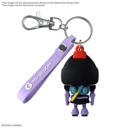Gundam 3D Rubber Keychain Dompla Kun