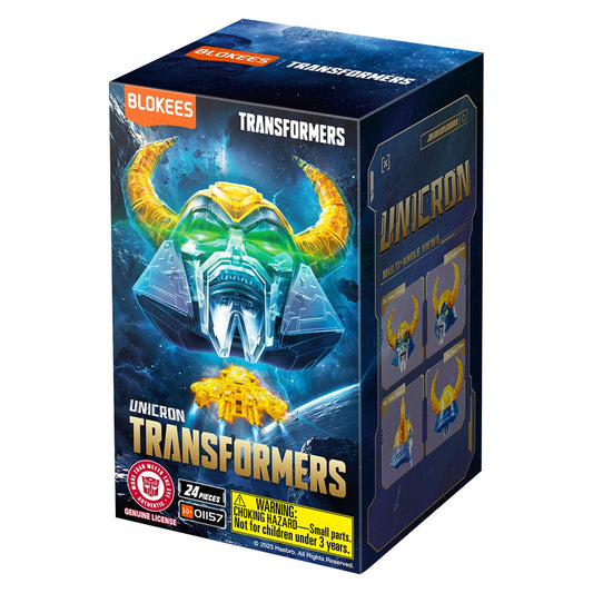 Transformers Blokees Defender Version Unicron-Head Transparent Version