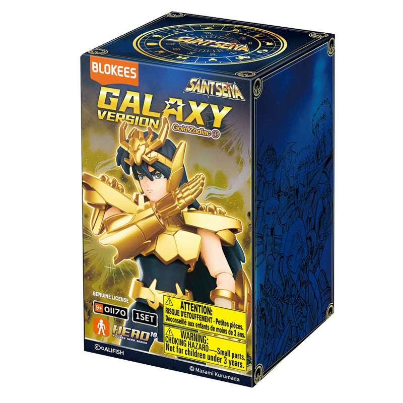 Saint Seiya Blokees Galaxy Version 03 Dragon-Shiryu Golden Bronze Cloth