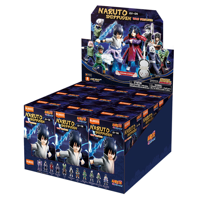 Naruto Blokees Galaxy Version 04 War Begins -Display of 9