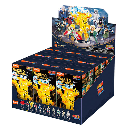 Naruto Shippuden Blokees Galaxy Version GV05 Ninja Era Asst 9pcs