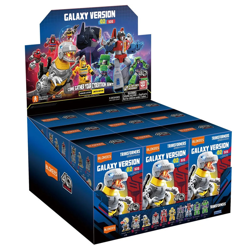Transformers Blokees Galaxy Version 02 - SOS Asst 9pcs