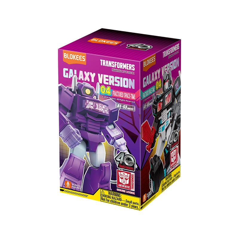 Transformers Blokees Galaxy Version 04 - Fractured Space-Time Asst 9pcs