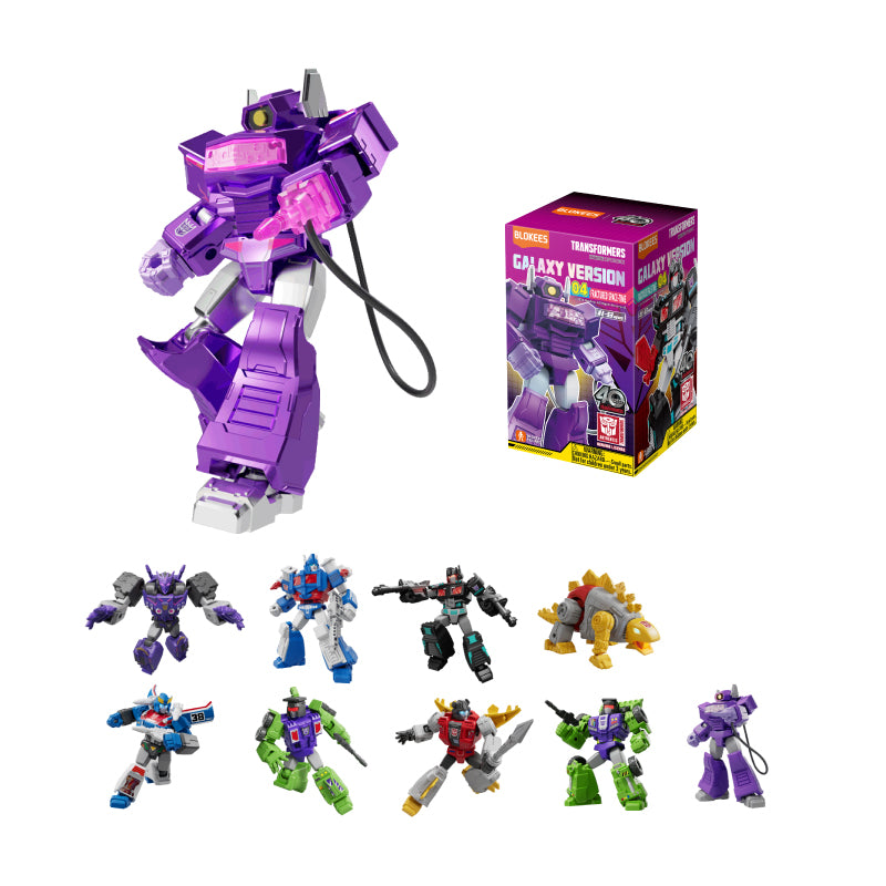 Transformers Blokees Galaxy Version 04 - Fractured Space-Time Asst 9pcs