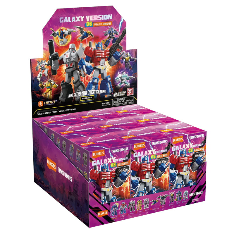 Transformers Blokees Galaxy Version 06 - Parallel Universe Asst 9pcs