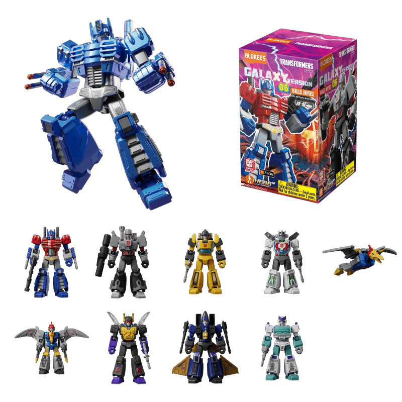 Transformers Blokees Galaxy Version 06 - Parallel Universe Asst 9pcs
