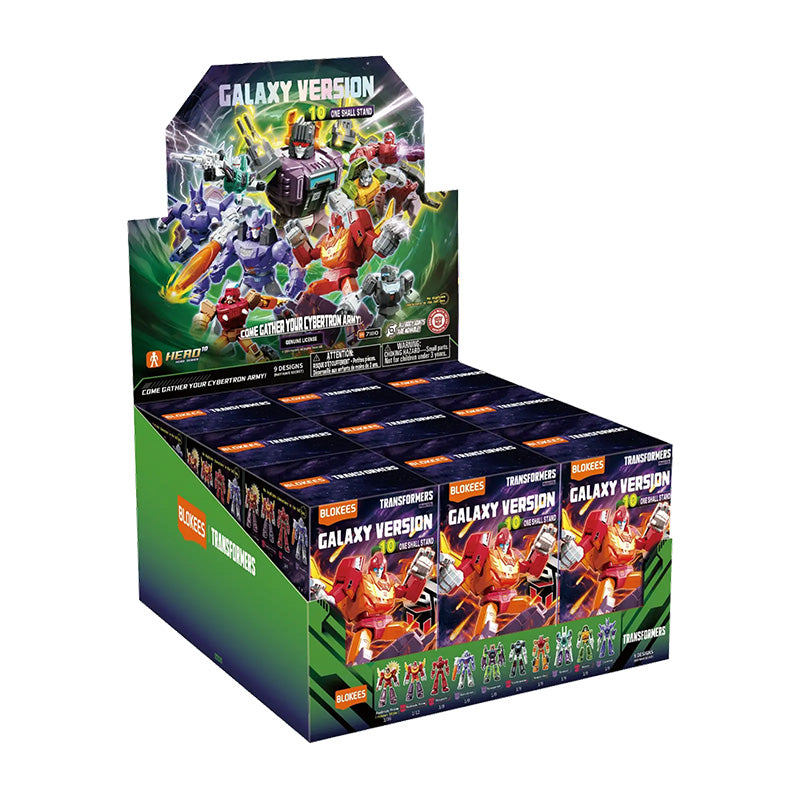 Transformers Blokees Galaxy Version 10 Asst 9pcs
